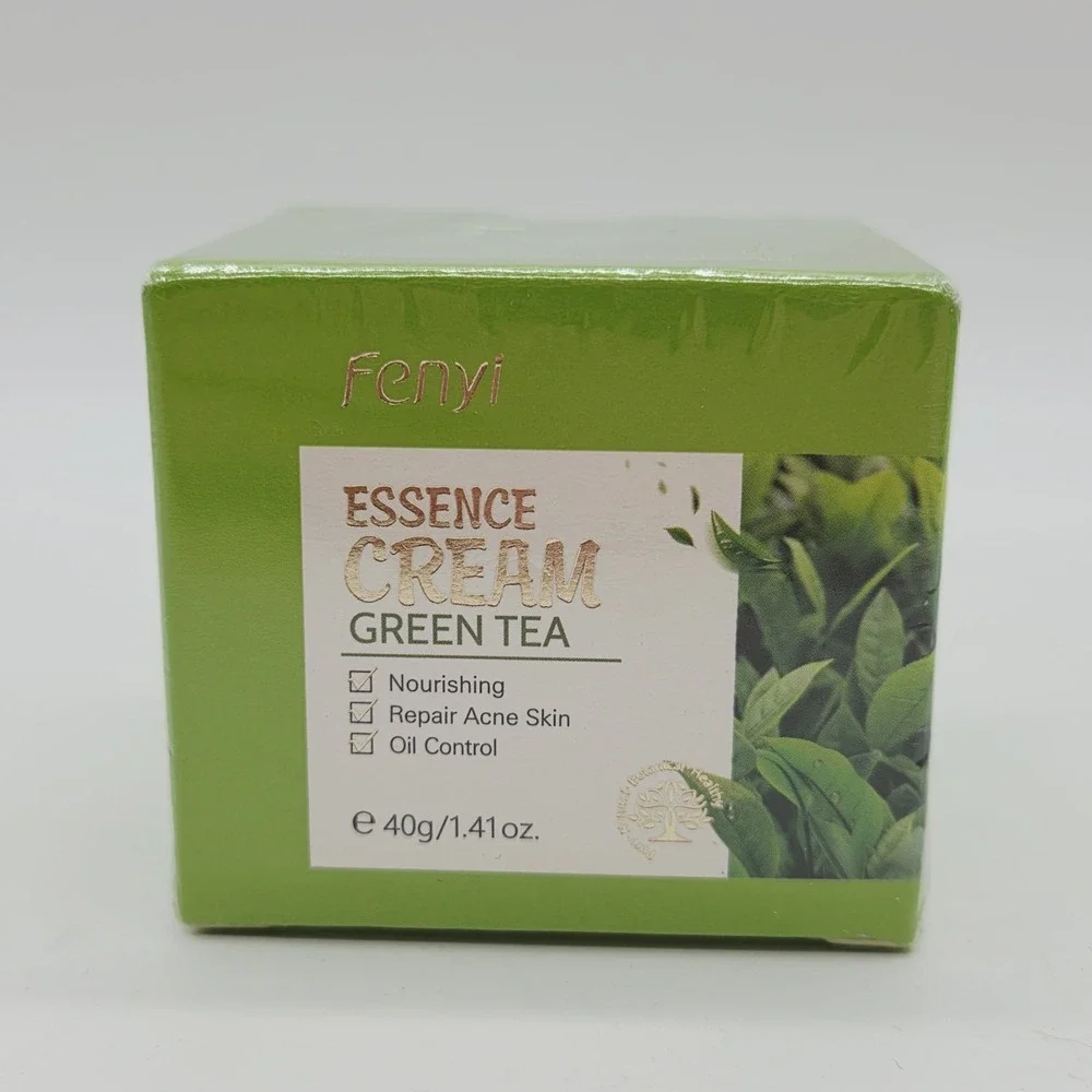FENYI Essence Cream Green Tea 1.41 OZ Face Cream Nourishing Oil Control Repair